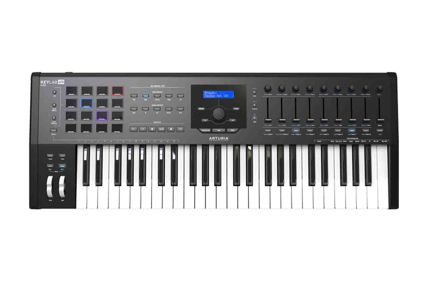 Arturia KEYLAB MkII 49 Professional MIDI Controller and Software (Black) Arturia