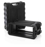 Gator Cases G-PRO-6U-13, 6U Deep Molded Audio Rack Case - 13 Inch - Hollywood DJ