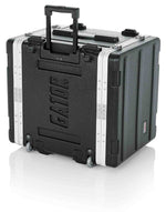 Gator Cases GRR-8PL-US Powered Rolling Molded 8U Rack Case - Hollywood DJ