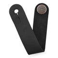 Levy's Leathers MM18CH-BLK Leather Headstock Strap Adapter for Acoustic Guitars - Black - Hollywood DJ