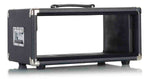 Gator Cases GR-RETRORACK-4BK Vintage Amp Vibe Rack Case - 4U Black - Hollywood DJ