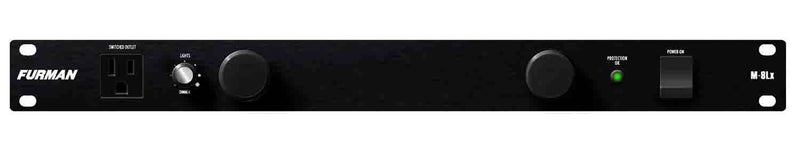 Furman M-8LX 15A Merit Series Power Conditioner with Lights - 9 Outlets - Hollywood DJ