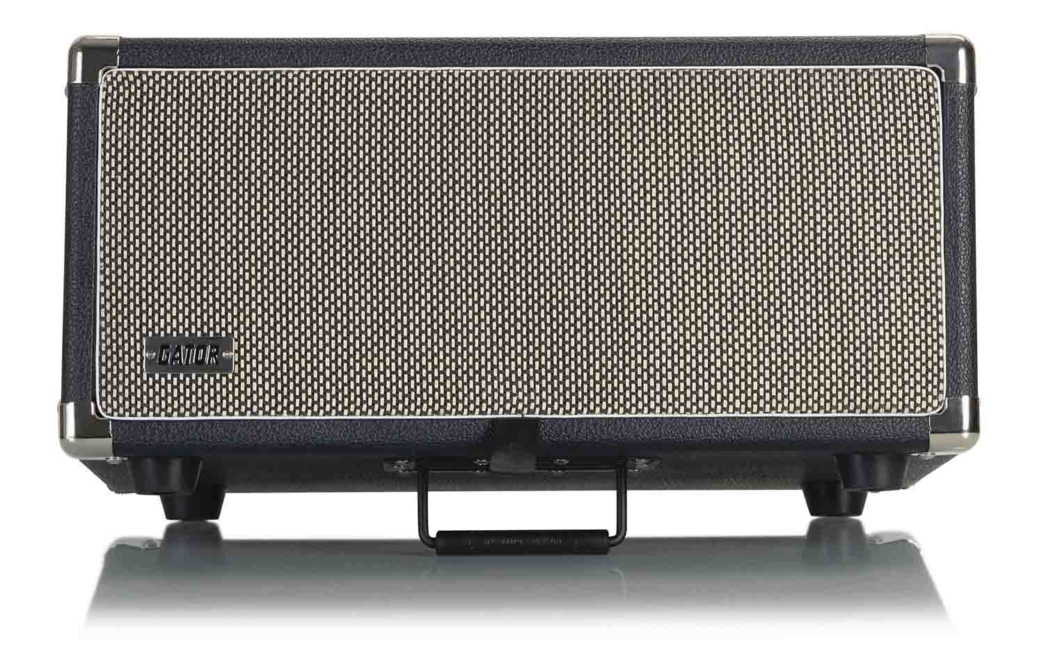 Gator Cases GR-RETRORACK-4BK Vintage Amp Vibe Rack Case - 4U Black - Hollywood DJ
