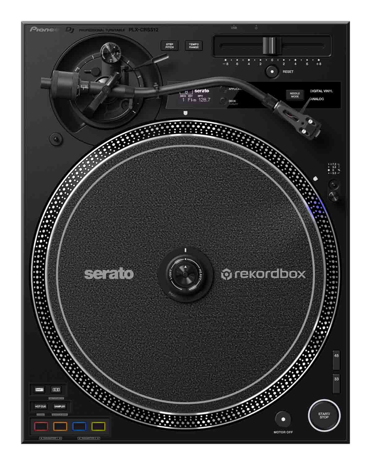 Open Box: Pioneer DJ PLX-CRSS12 Professional Digital-Analog Hybrid Turntable - Hollywood DJ