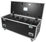 ProX XS-UTL246030W Heavy-Duty Truck Pack Utility Flight Case W-Divider and Tray Kit - 24"X60"X30" by ProX Cases
