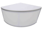 ProX XSA-2X2-16QR LUMOSTAGE™ 16-inch 2x2 ft Quarter Round Acrylic Stage Platform - Hollywood DJ