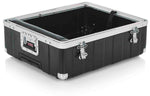 Gator Cases G-MIX-12 PU ATA Molded Pop-Up DJ Mixer Case with Wheels - Hollywood DJ