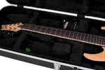 Gator Cases GC-ELEC-XL Deluxe Molded Guitar Case for Electric Guitars - Extra Long - Hollywood DJ