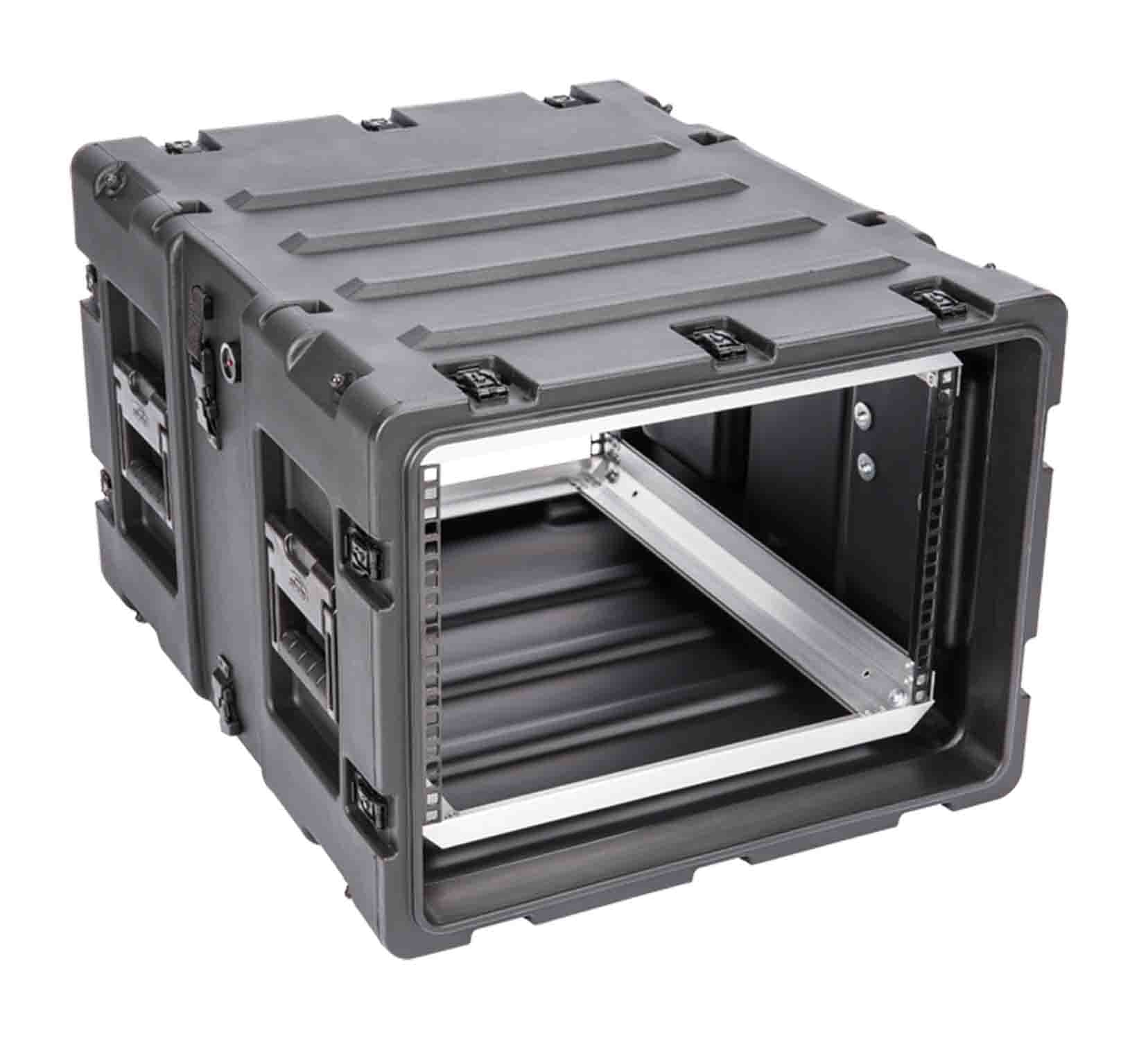SKB Cases 3RS-7U24-25B, 7U 24-inch Deep RS Series Shock Rack Case - Hollywood DJ