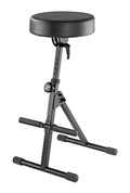 K&M 14060 Performer and Musicians Stool - Black - Hollywood DJ