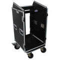 ProX T-18MRSSMK2, 18U Rack x 10U Top Mixer DJ Combo Flight Case - Hollywood DJ