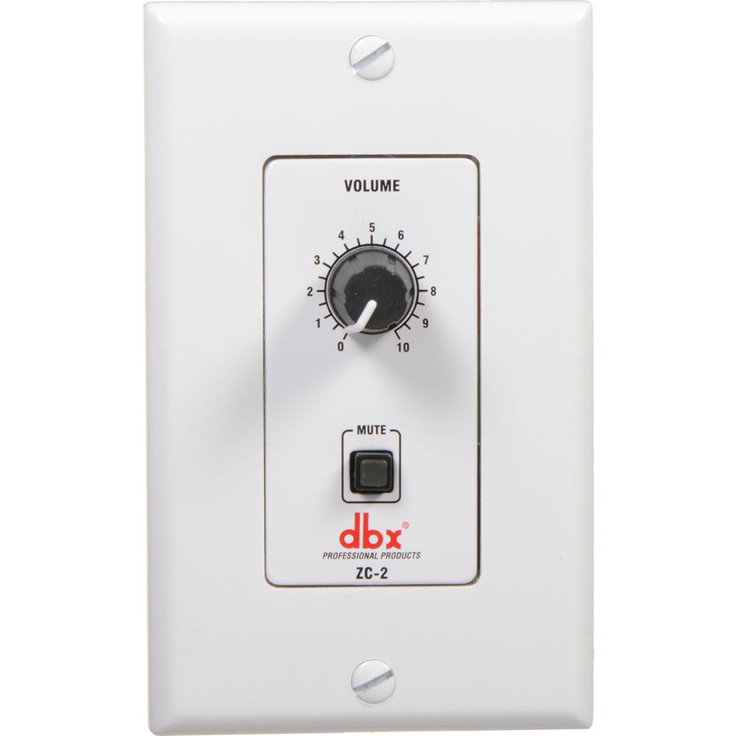 DBX ZC-2 Wall-Mounted Zone Controller - Hollywood DJ