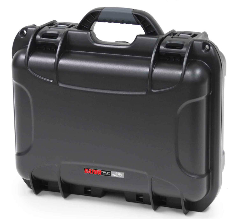 Gator Cases GU-1309-06-WPNF Waterproof Injection Molded DJ Case - 13.8″ x 9.3″ x 6.2″ - Hollywood DJ
