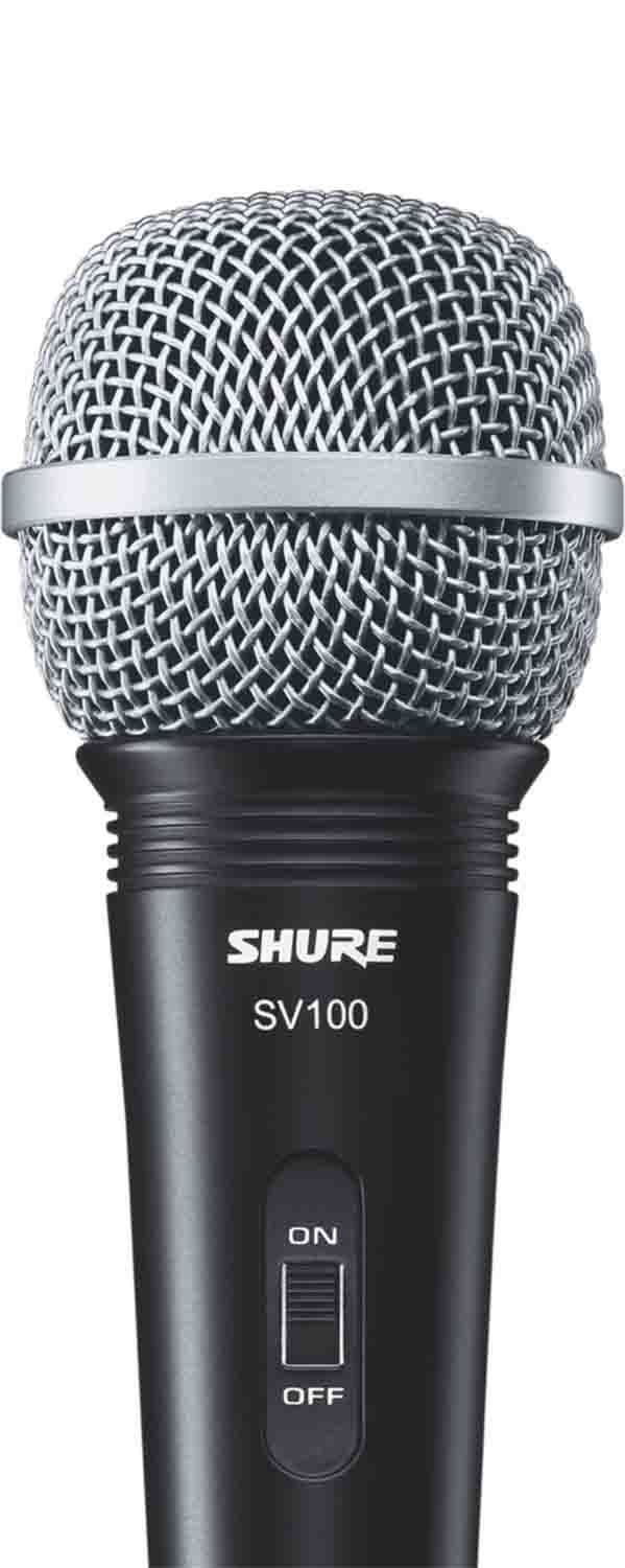 Shure SV100-W Multipurpose Cardioid Dynamic Vocal Microphone - Hollywood DJ