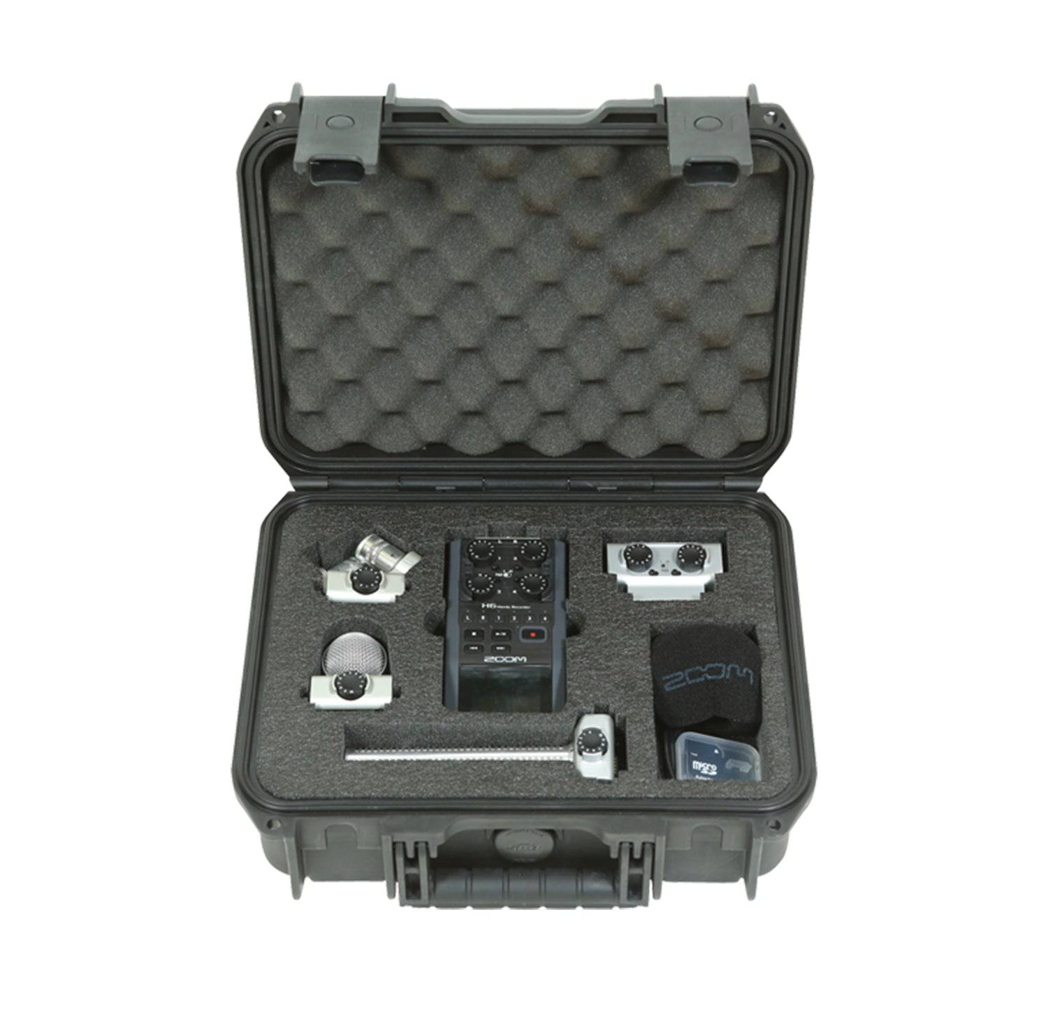 SKB Cases 3i-1209-4-H6B iSeries Case for Zoom H6 Broadcast Recorder Kit - Hollywood DJ