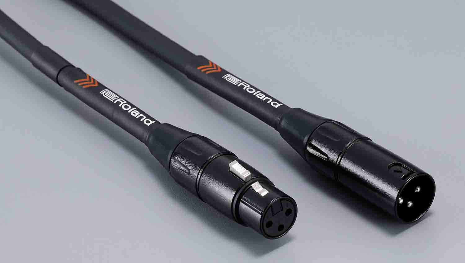 Roland RMC-B50, 50 Ft /15.25 m Microphone Cable - Black Series - Hollywood DJ