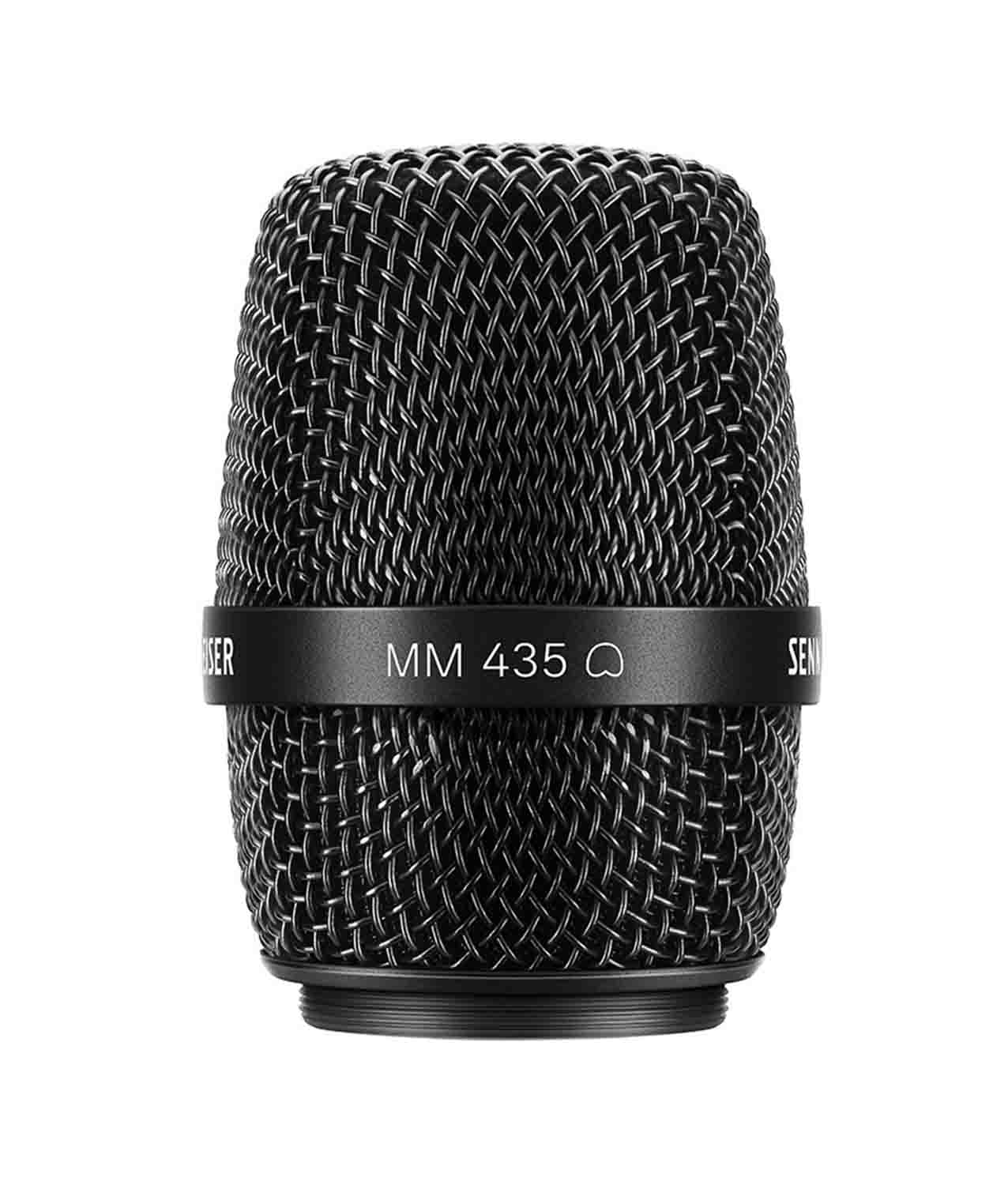 Sennheiser MM 435 Cardioid Dynamic Wireless Microphone Capsule - Black - Hollywood DJ