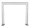 Global Truss TRUSS/SYSTEM, Mobile DJ Goalie Post Truss System - 8 x 8 FT - Hollywood DJ