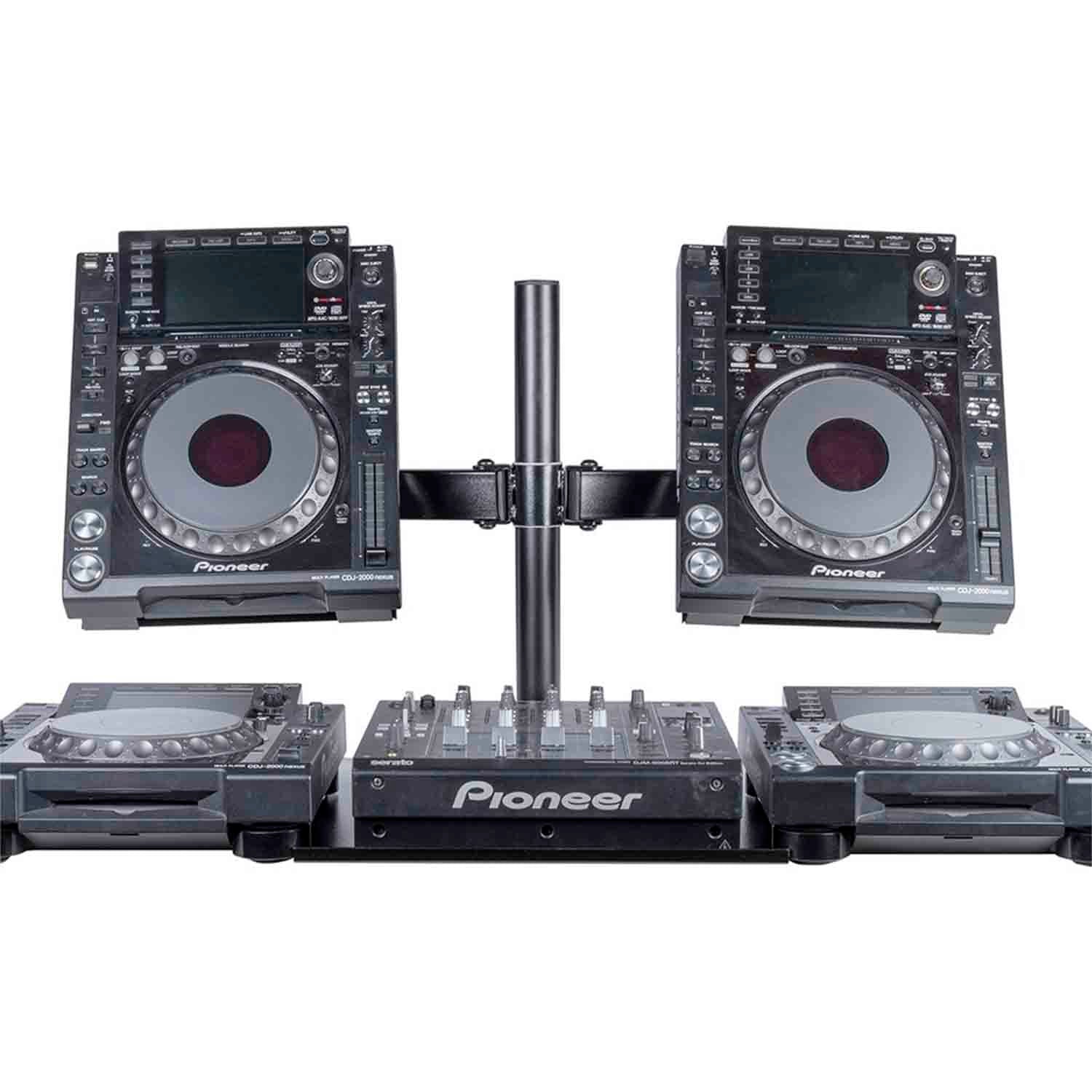 B-Stock: Headliner HL22000 Avalon CDJ Stand With Independently Adjustable Twin Arms - Hollywood DJ