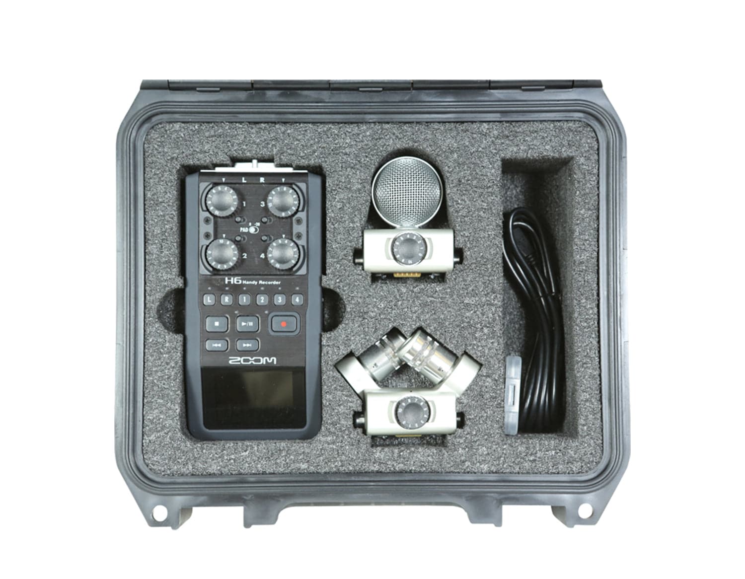 SKB Cases 3i-0907-4-H6 iSeries Case for Zoom H6 Recorder - Hollywood DJ