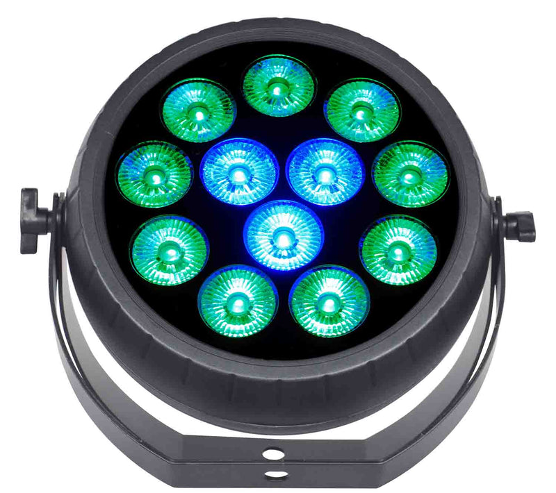 JMAZ JZ1027 Radiant Par QUAD12 RGBA LED Wash Light - Hollywood DJ