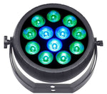 JMAZ JZ1027 Radiant Par QUAD12 RGBA LED Wash Light - Hollywood DJ