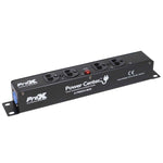ProX X-PWEX4 BOX Power Center for Indoor Power Connector Compatible to 4X Edison Power Outlet - Hollywood DJ