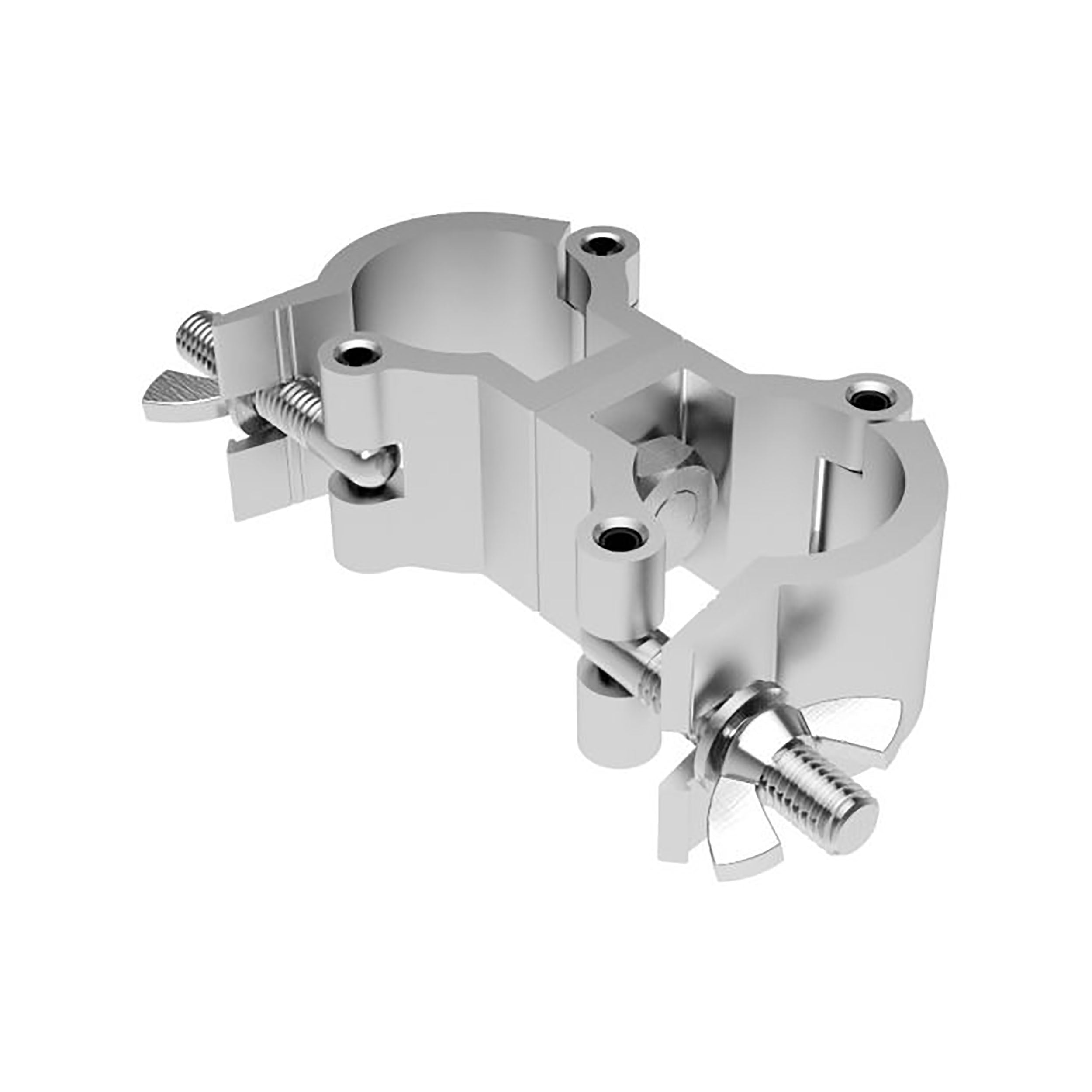 Global Truss MINI 360 F14/SWIVEL, 3/4 Inch Wraparound Dual Clamp for F14 Truss - Hollywood DJ