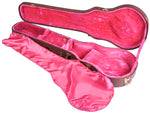 Gator Cases GW-LP-BROWN Deluxe Wood Case for Single-Cutaway Guitars - Vintage Brown Exterior - Hollywood DJ