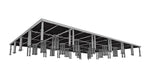 ProX XSU-16X24PKG, Stage One 16' x 24' Ft. Portable Stage Package - Includes 24x Units with Telescoping 16-22" Adjustable Legs by ProX Cases