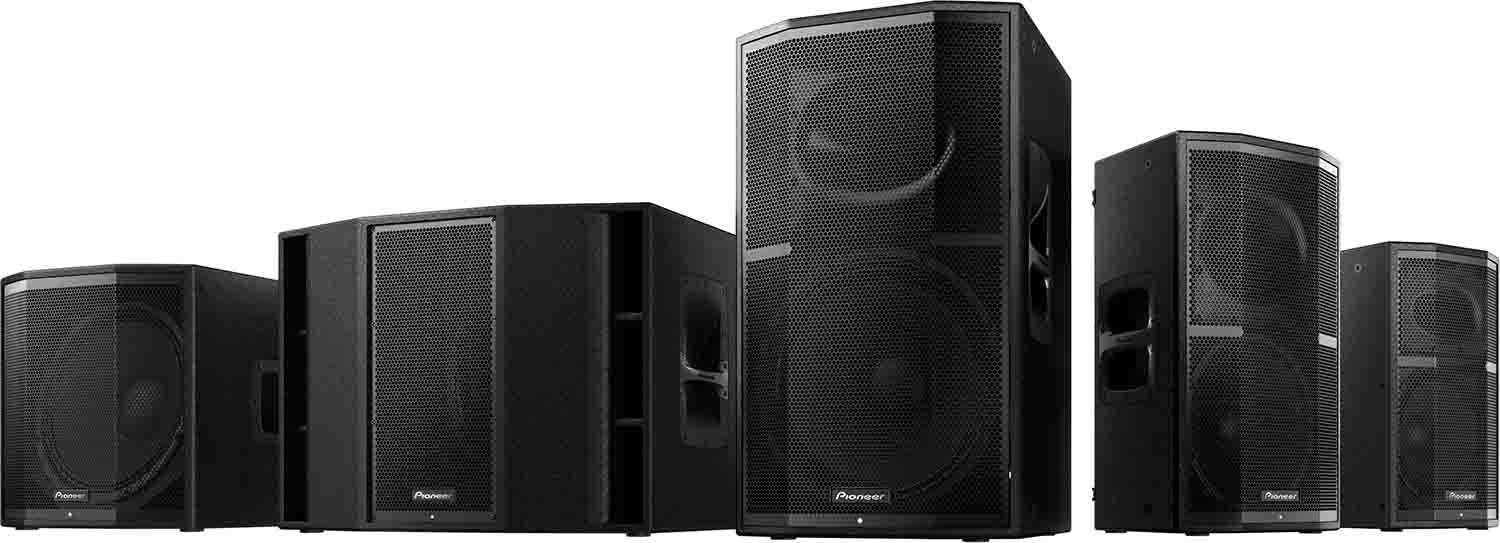 Pioneer DJ XPRS 115S, 15” Reflex Loaded Active Subwoofer - Hollywood DJ