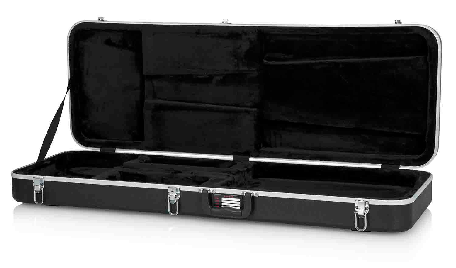 Gator Cases GC-ELEC-XL Deluxe Molded Guitar Case for Electric Guitars - Extra Long - Hollywood DJ