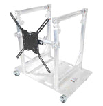 ProX XT-MMDJTV01, Modular Mobile Media DJ Station Booth for ProX XT-GRU Rapid Grid Modular System - Hollywood DJ