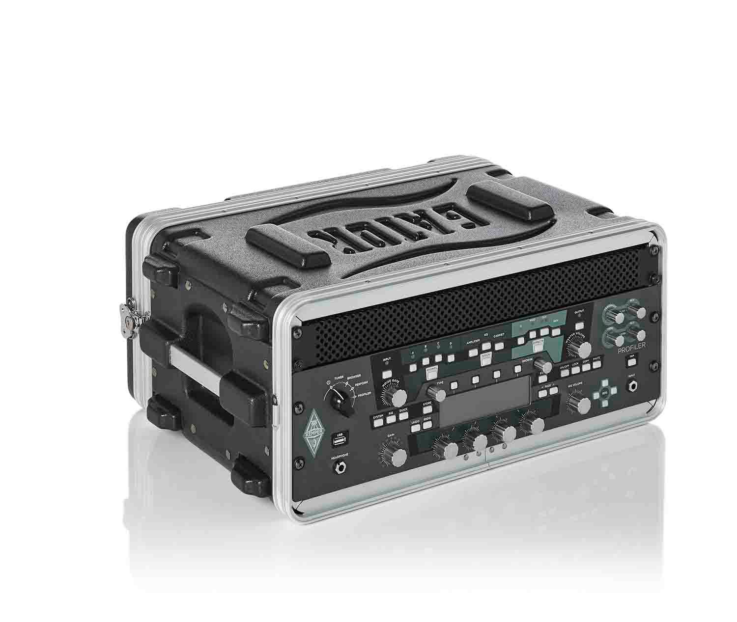 Gator Cases GR-4S Shallow Molded 4U Audio Rack Case 14.25″ Deep - Hollywood DJ