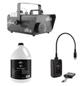 Chauvet DJ Fog Machine Package with Remote and Fog Fluid - Hollywood DJ