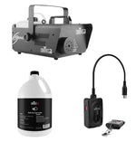 Chauvet DJ Fog Machine Package with Remote and Fog Fluid - Hollywood DJ