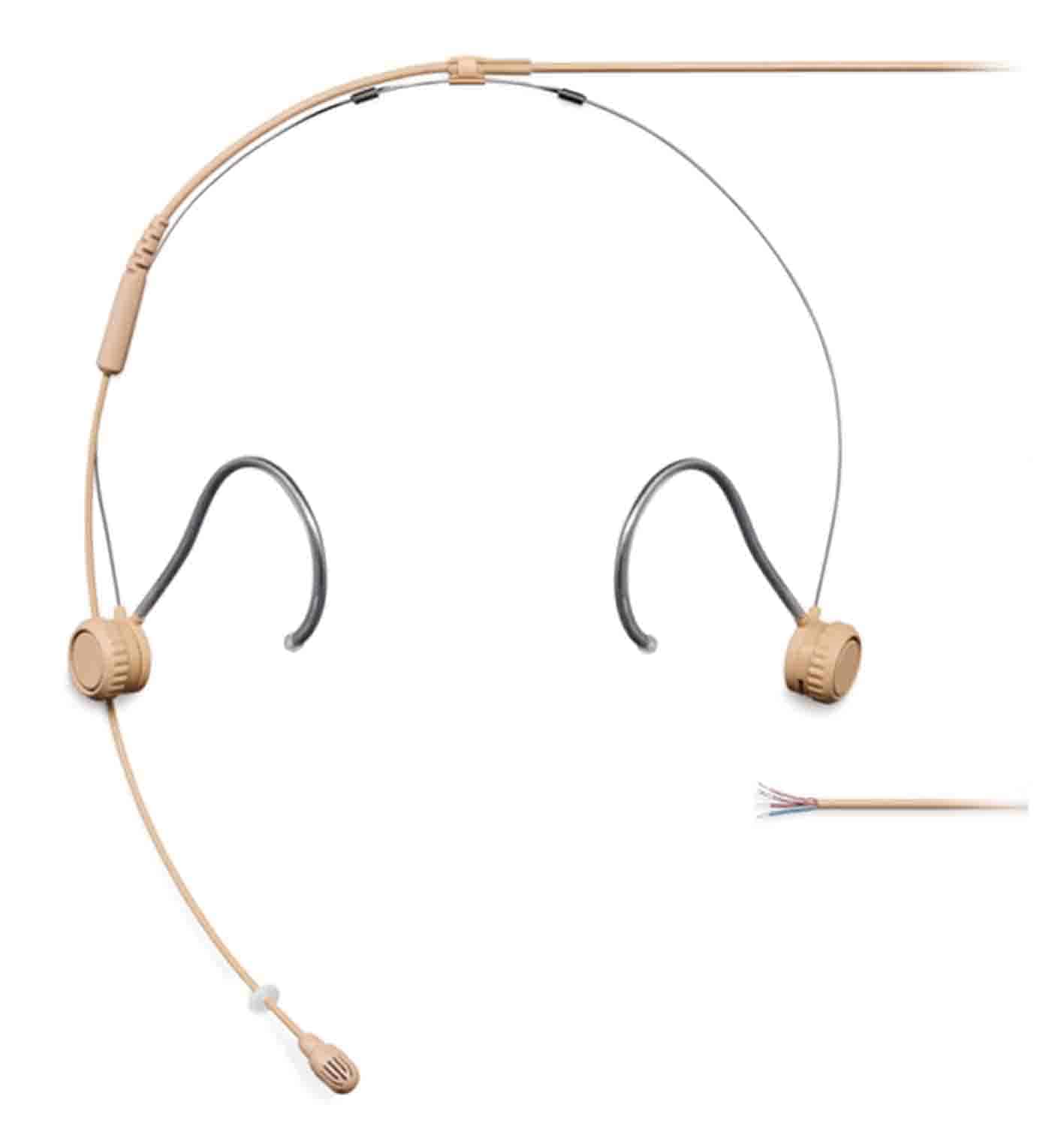 Shure TH53T/O TwinPlex TH53 Subminiature Headset Microphone - Tan - Hollywood DJ