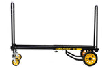 Rock N Roller R8RT Mid 8 in 1 Folding Multicart with 500 lbs. Frame Capacity - Black Rock N Roller