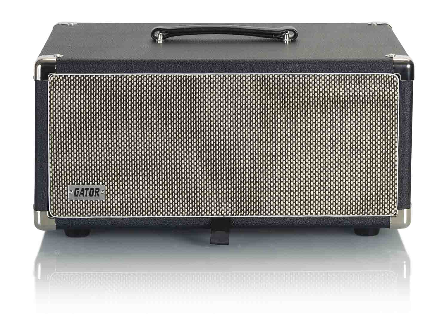 Gator Cases GR-RETRORACK-4BK Vintage Amp Vibe Rack Case - 4U Black - Hollywood DJ