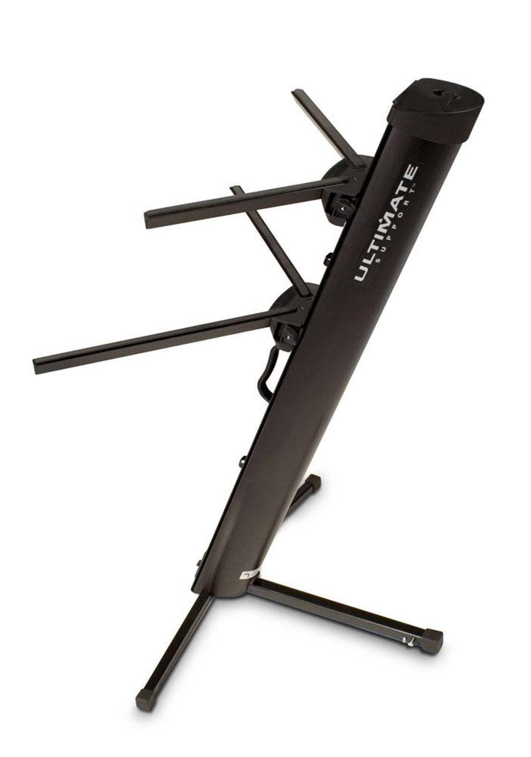 Ultimate Support Apex AX-48 Pro, Portable Column Keyboard Stand - Black - Hollywood DJ