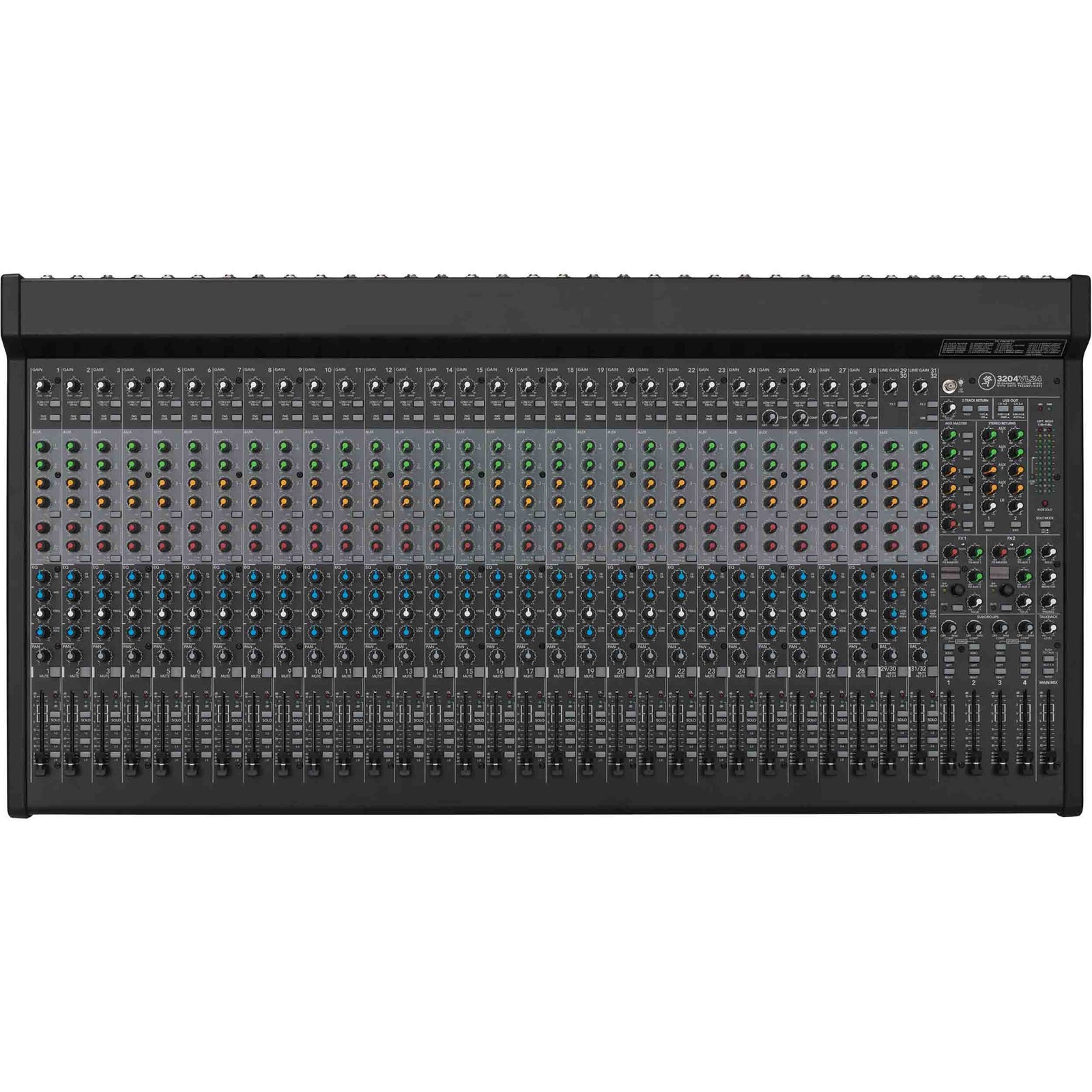 Mackie 3204VLZ4 32-channel 4-bus FX Mixer with USB Mackie