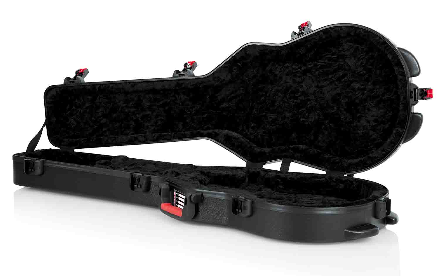 Gator Cases GTSA-GTRLPS Guitar Case for Gibson Les Paul and Single Cutaway Electric Guitars - Hollywood DJ