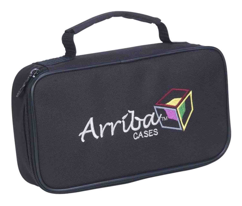 Arriba Cases AC60 Micro Laser Series Case - Black - Hollywood DJ