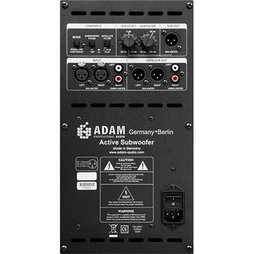 Adam Audio SUB10 MK2 10" Studio Subwoofer - Hollywood DJ