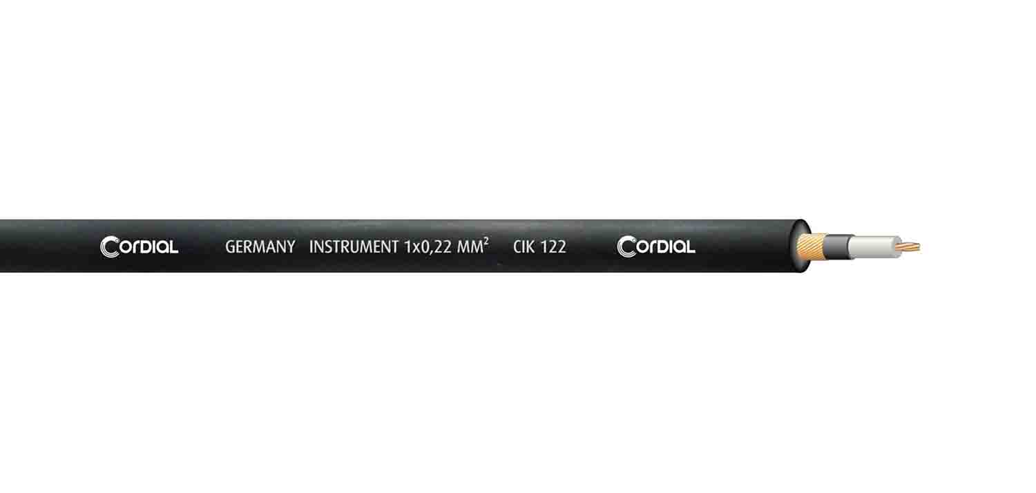 Cordial CXI PP-SKY, Instrument Cable with White NP2 Connectors - Hollywood DJ