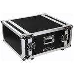 Odyssey FZS04, 4U Shock Mount Rack Flight Case - Hollywood DJ