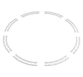 Global Truss IB-C6-H45-KIT, OD Horizontal Circle - 19.68 ft - Hollywood DJ
