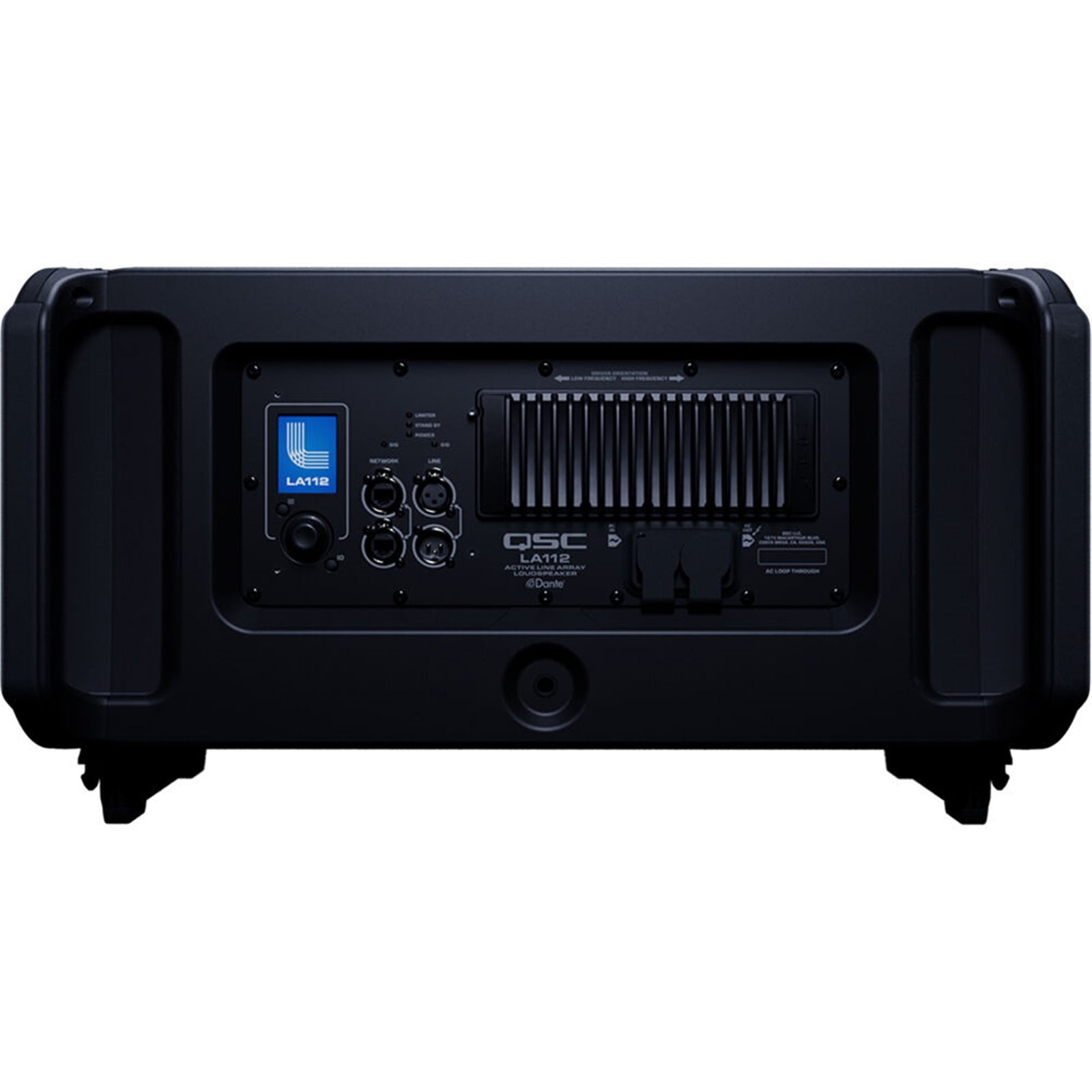 QSC LA112, 12" Powered Line Array Loudspeaker Package with Stack Adapter Kit QSC