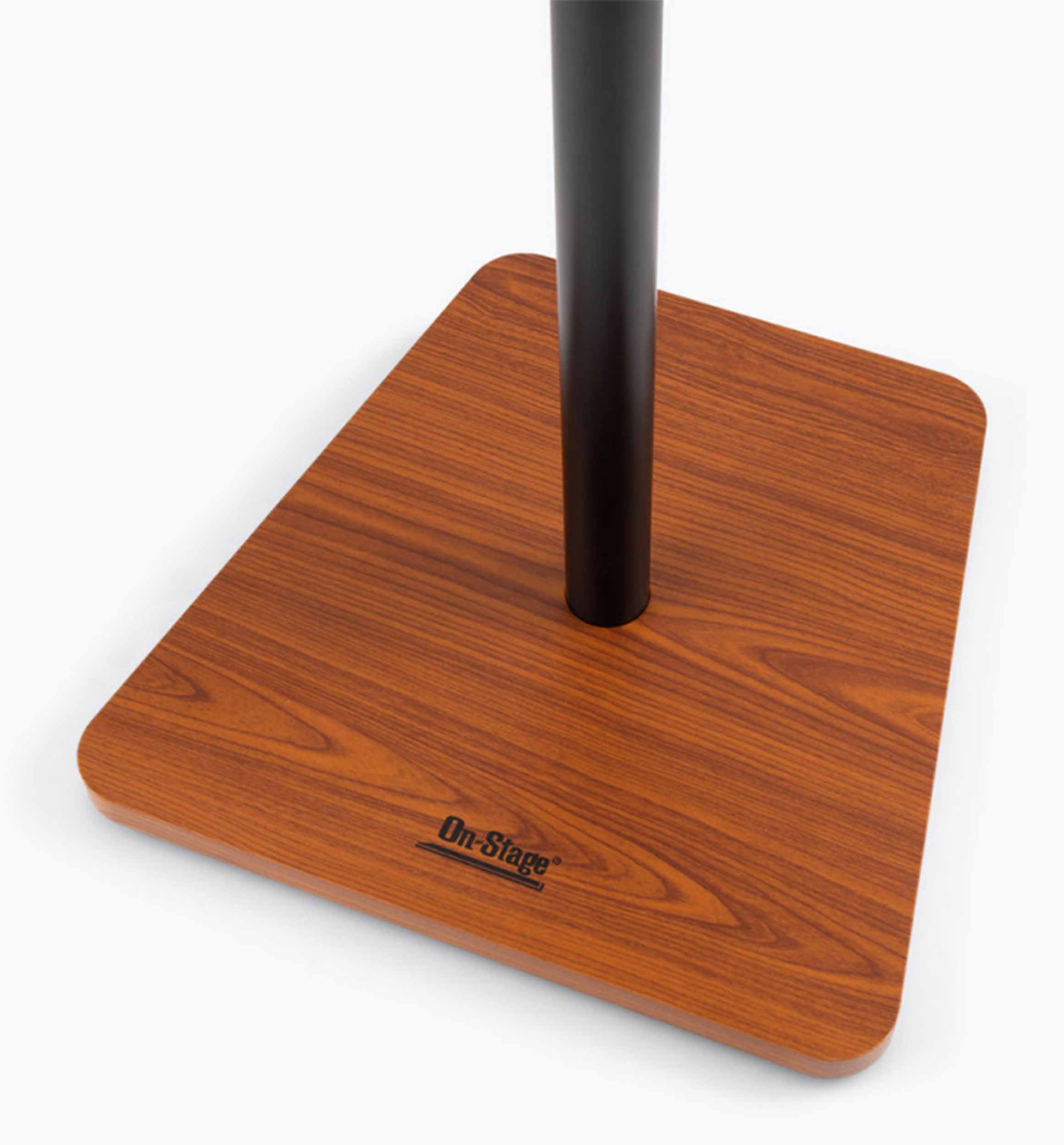 On Stage SMS7500RB, Wood Studio Monitor Stands - Rosewood On-Stage