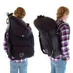 Fusion FB-UB-08-BK, Urban French Horn Fixed Bell Gig Bag (Black) - Hollywood DJ